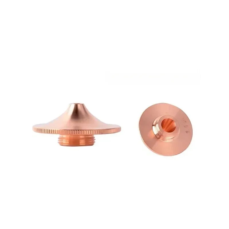 

Fiber optic laser cutting copper nozzle D32 nozzle purple copper anti-collision single-layer dual spray universal