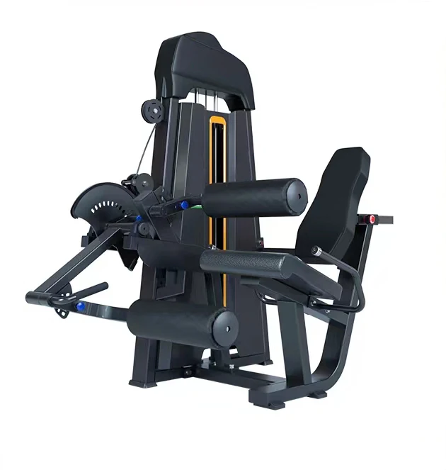 

Steel and Leg Curl Gym Equipment Strength Training with Leather Component 1