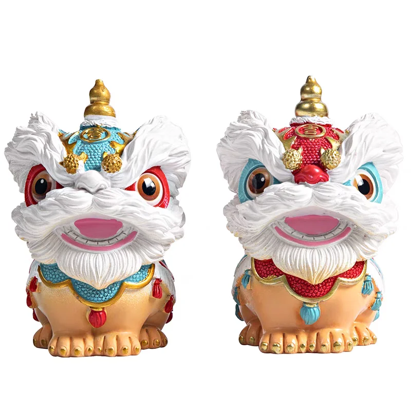 Criativo Foshan Lion Dance Cultural e Creative Destaque Gift Set para Eventos de NegóciosReunidas Anuais como Lembrança de Presentes do Cliente