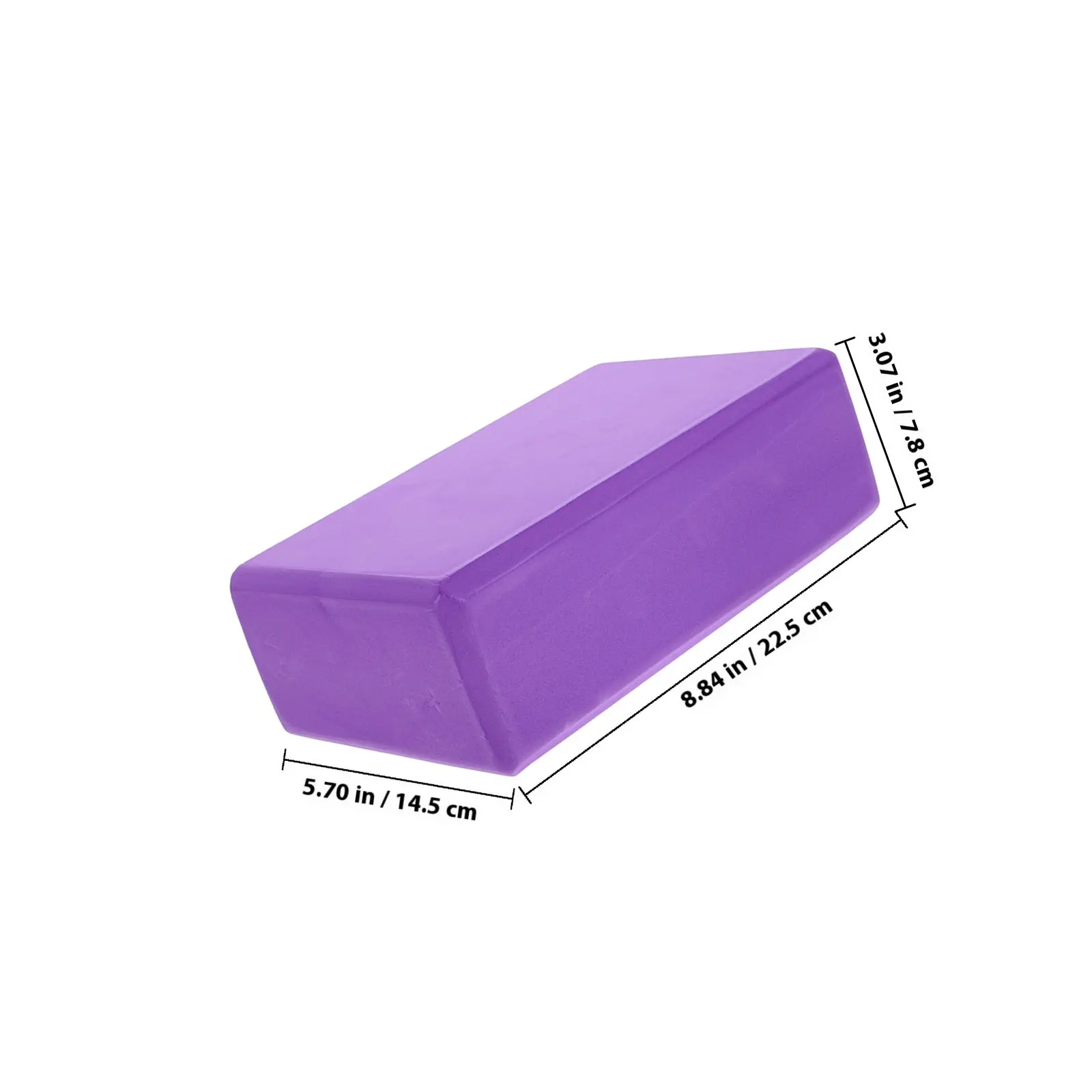 3Pcs Yoga Brick Props Set Soft Rounded Edge Foam Blocks and Yoga Resistance Strap for Deep Stretch Stability Portable Practice