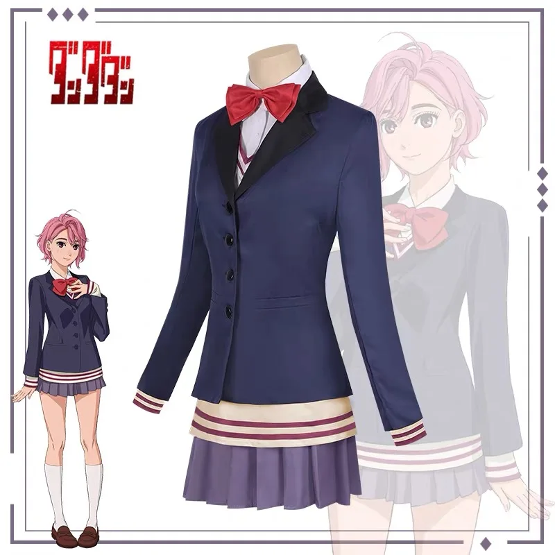 Anime Aira Shiratori Cosplay Costume School JK Uniform Campus Dress Skirt Momo Ayase Halloween Party Girls Women Disguise Set