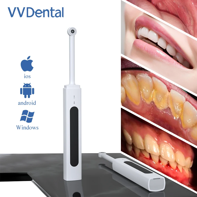 NEW VVDental Intraoral Dental Camera Wireless Wifi Oral Endoscope 300W Pixel Intraoral Camera HD Video for Android PC