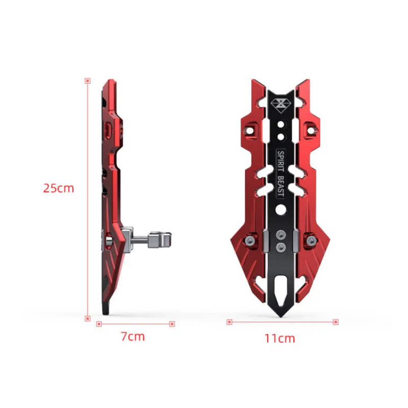 Couvercle décoratif universel pour fourche avant de moto, montage de tube, diamètre 35-53mm, 1 pièce