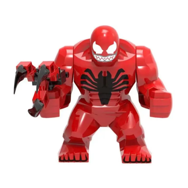 Big Size Thanos Thor Captain Carnage Venom Deadpool Wolverine America Anti-Hulk New Large Building Block Figures Toy For Kids