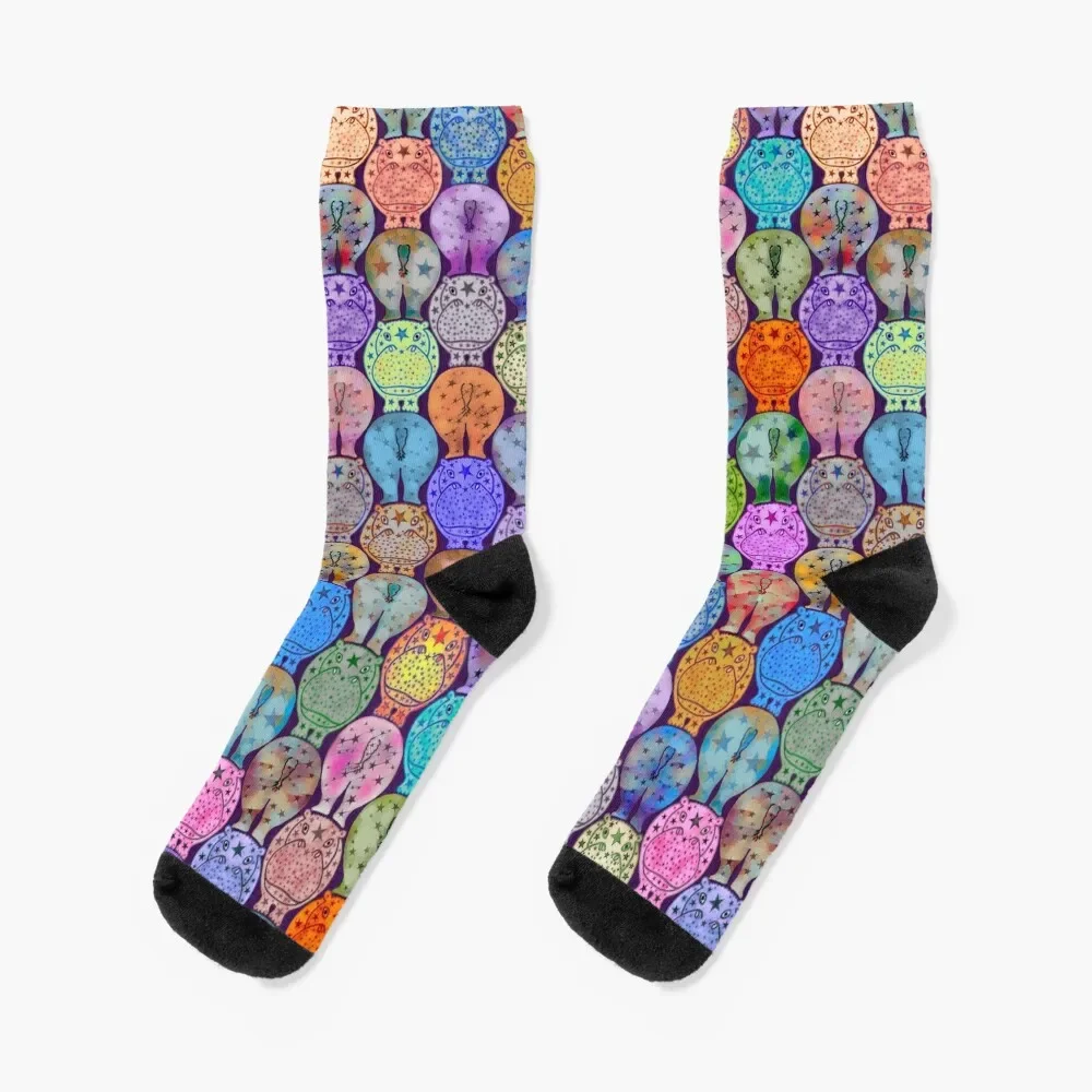 

Starry Hippos Socks Stockings christmass gift Luxury Woman Socks Men's