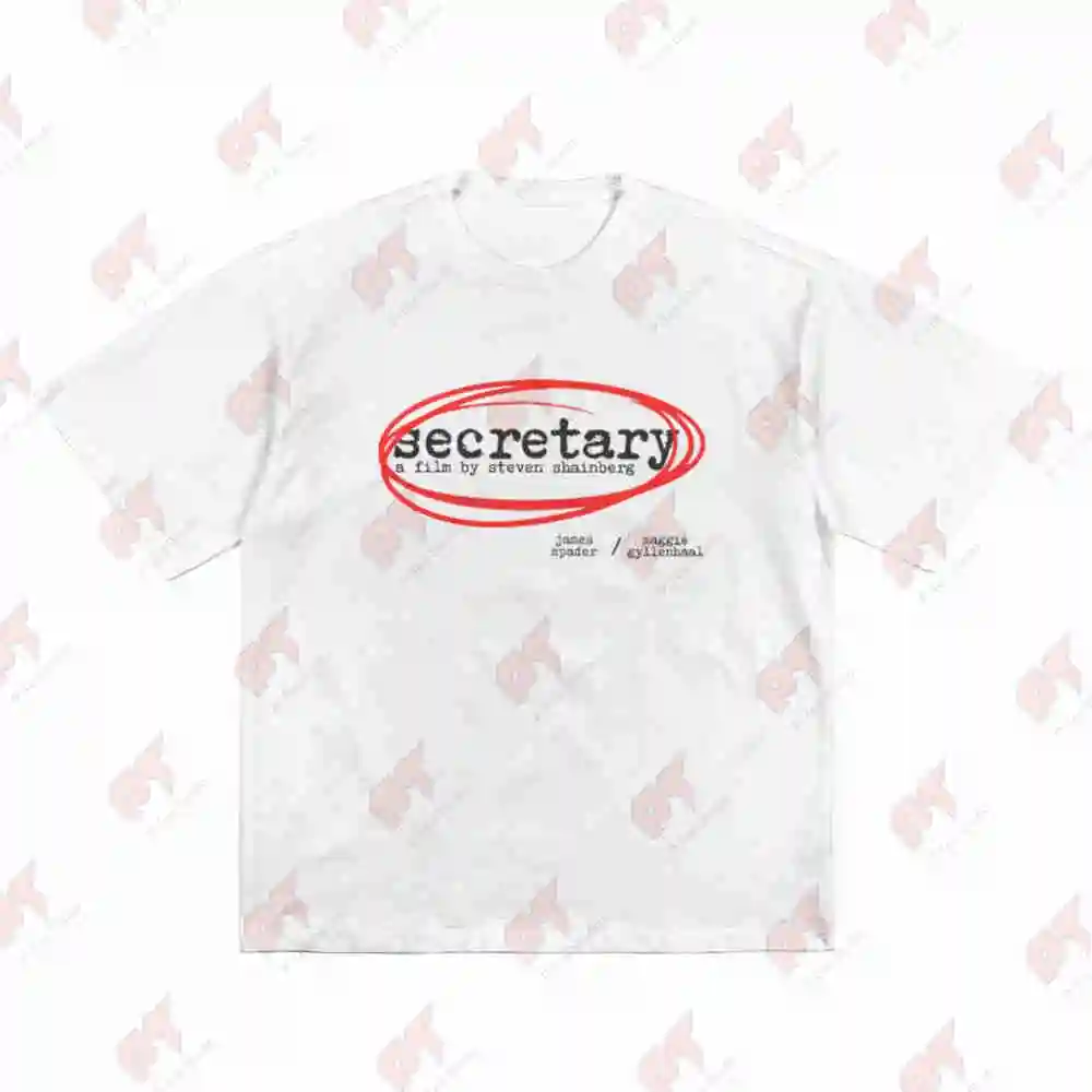Secretary Movie 2002 Y2K Short Sleeve Tee 100% Cotton T-Shirt