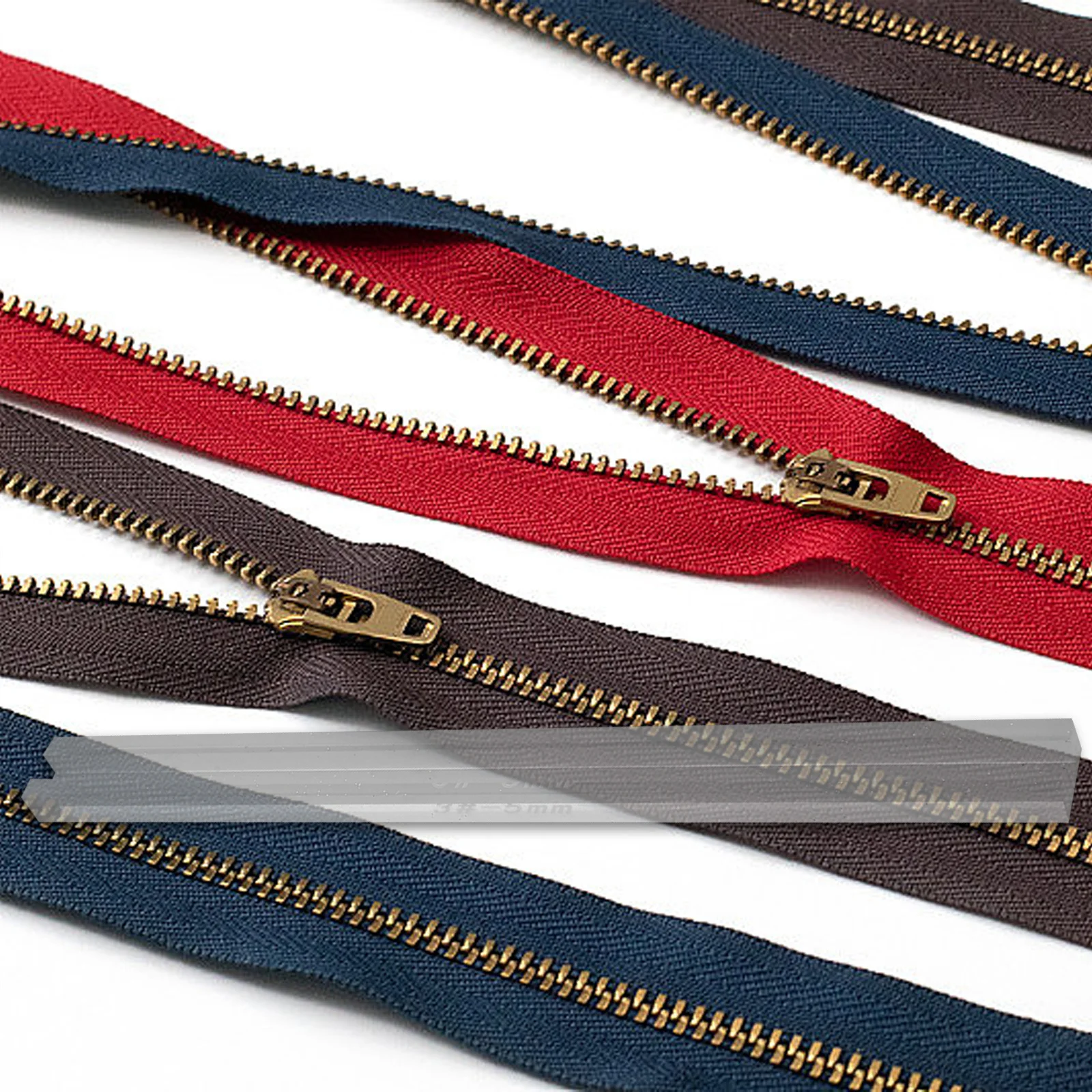 أداة مسطرة فاصل غراء بسحاب من الأكريليك الشفاف المضادة للتدفق لدليل الخياطة اليدوية لتطبيق السحاب السلس #1