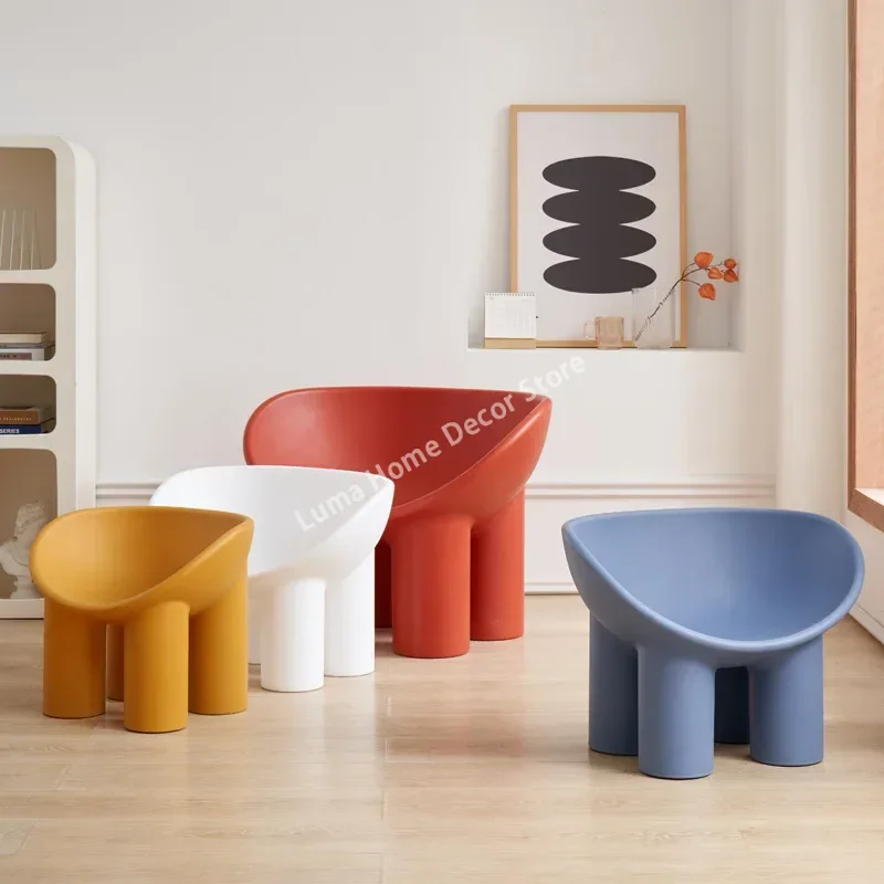 Luma Scandinavian Designer Elephant Leg Chair Wind Light Luxury Lazy Chair Creative Single Sofa for Ins Furniture Home Decor image 2