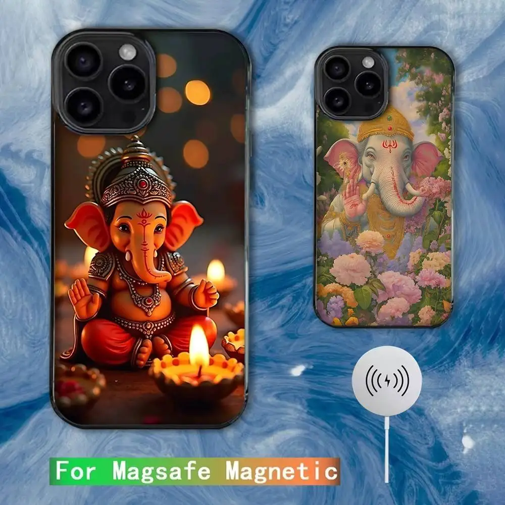 

Ganesh Elephant God1 Phone Case For iPhone 16e,16,15,14,13,12,11,Plus,Pro,Max,Mini Magsafe Magnetic Wireless Charging