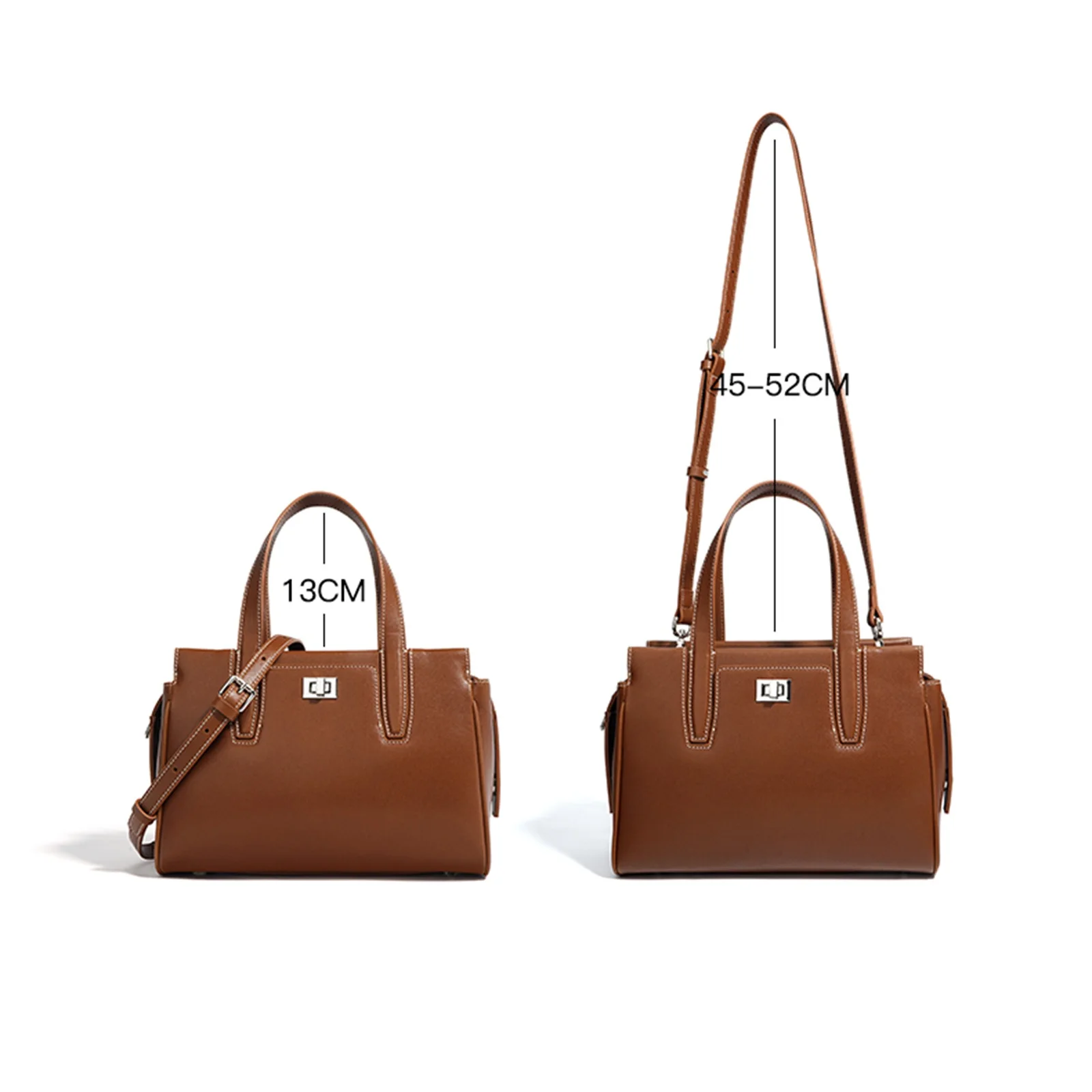 

New Early Autumn Shoulder Bag Lady Split Leather Crossbody Women Bags Female Large Capacity Handbags Fashion Commuting Handbag