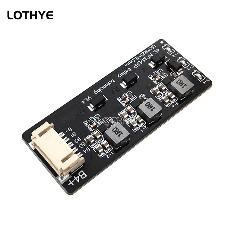 1.2A Lifepo4 Lipo Li-ion Lithium Battery Energy Transfer Equalizer Module Inductive Version BMS 2S 3S 4S Active Balancer Board