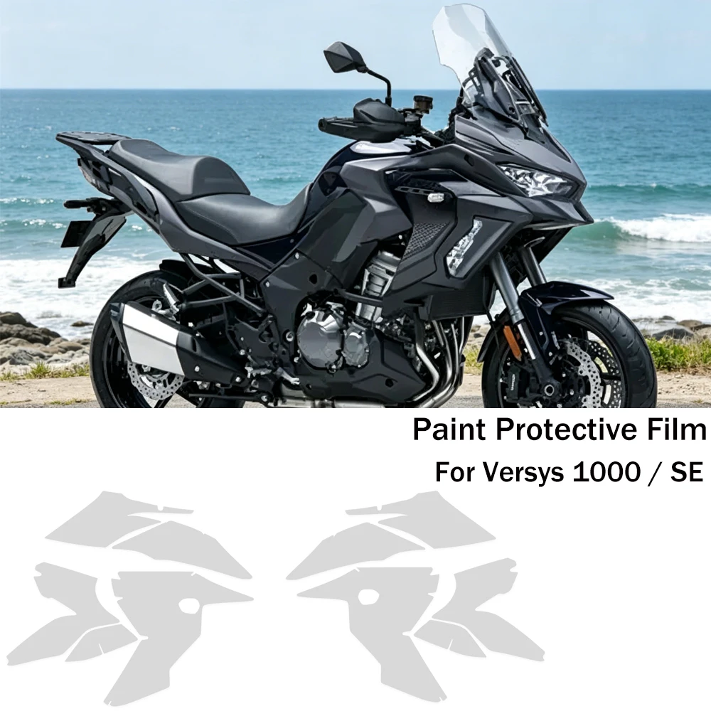 

For Kawasaki Versys 1000/SE Versys1000 PPF TPU Paint Protective Film Scratch-resistant GLOSSY Transparent Protection Film