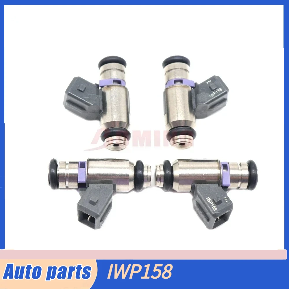 New IWP158 Car Fuel Injector Nozzle 4PCS For Volkswagen Pointer Polo Derby 1.8L 2005-2011 IWP-158 IWP 158