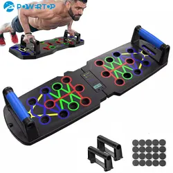 Push Up Board portatile multifunzione pieghevole attrezzature per allenamento Push Up Bar per attrezzature da palestra per la casa Bodybuilding Fitness Sports