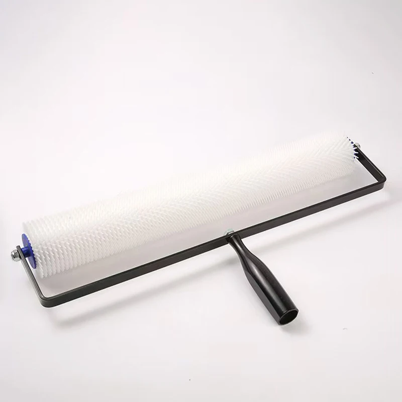 20inch Epoxy Floor Construction Defoaming And Needle Punching And Deflation Drum Brush Self-Leveling Cement Special Tool