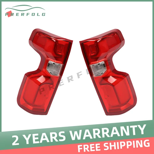Para Chevrolet Silverado 1500 2019 2020 2021 luz trasera LED para coche conjunto de luces traseras con bombillas 84752978 84678149