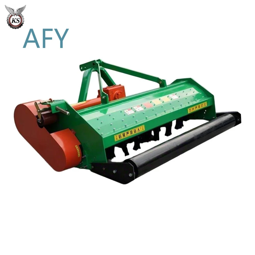 Rotary Cultivator for Tractor Parts Straw Chopper Stem Cutter with Gear Bearings Diesel Powered High Productivity Farming