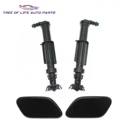 For Kia Sportage  GT QL 2015 2016 2017 2018 2019 Front Headlight Washer Nozzle Headlamp Cleaning Spray Pump+Cover Cap 98672D9000