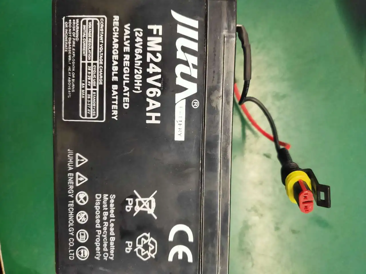 24V 6AH Rechargeable Lead-acid Battery Lithium Battery for 300W Electric Underwater Scooter