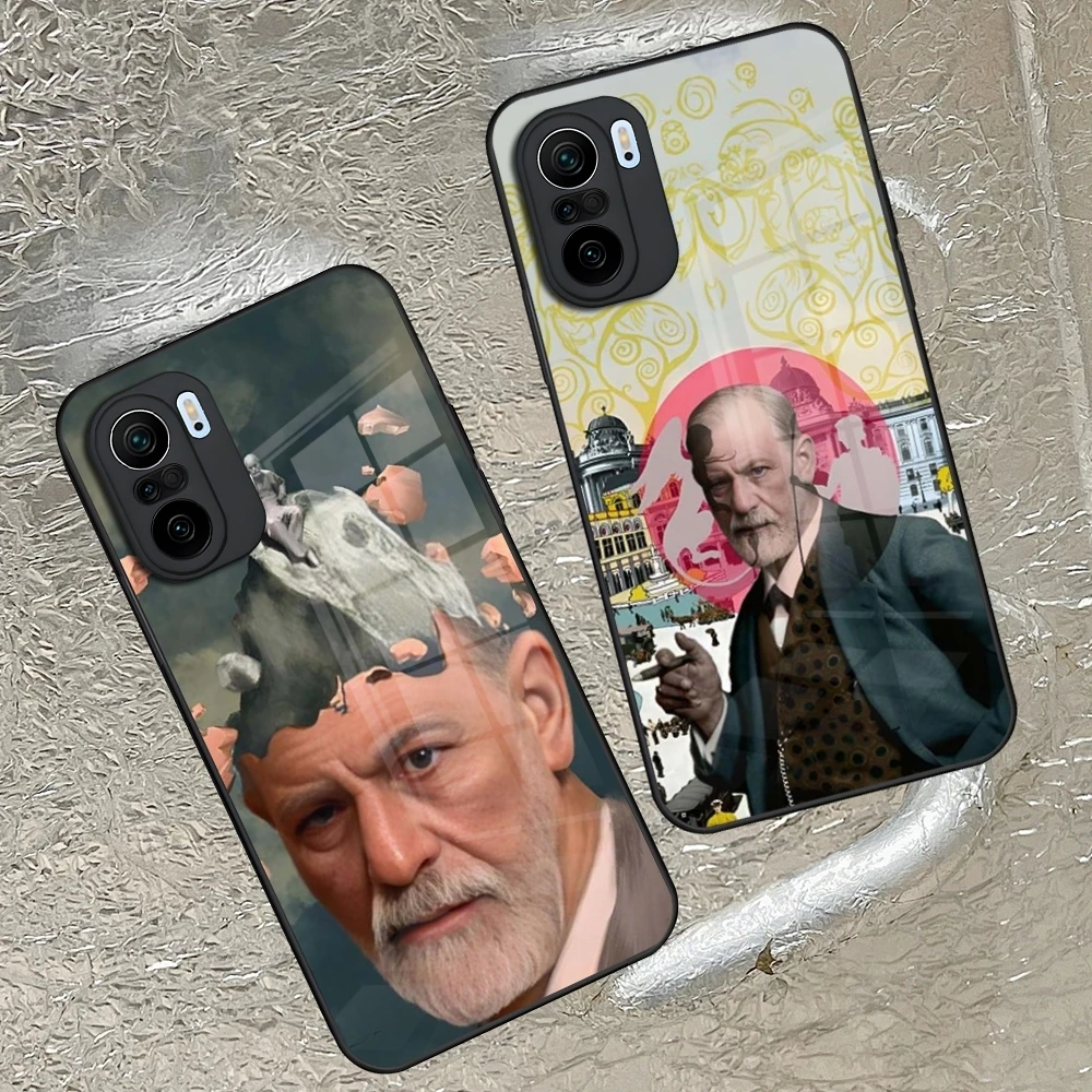 Sigmund psychoanalysis Freud Phone Case for Xiaomi 14 13 12 11 13t 12t 11t POCO M6 M5 X6 X5 F6 F5 Ultra Pro Lite 5G toughened gl