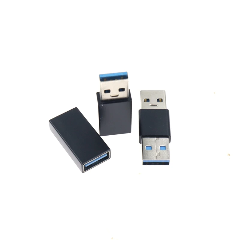 Good Quality USB 3.0 Adapter Connector 5Gbps Male to Male Female USB Converter For PC Laptop USB 3.0 Coupler Extender Connection