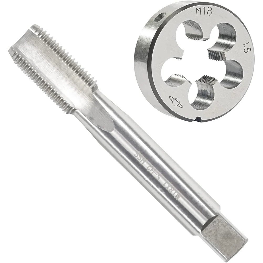 

For Processing Aluminum Metric Round Die Metric Tap Thread Repair Alloy Tool Steel M18x1.5mm Tap Metric Thread