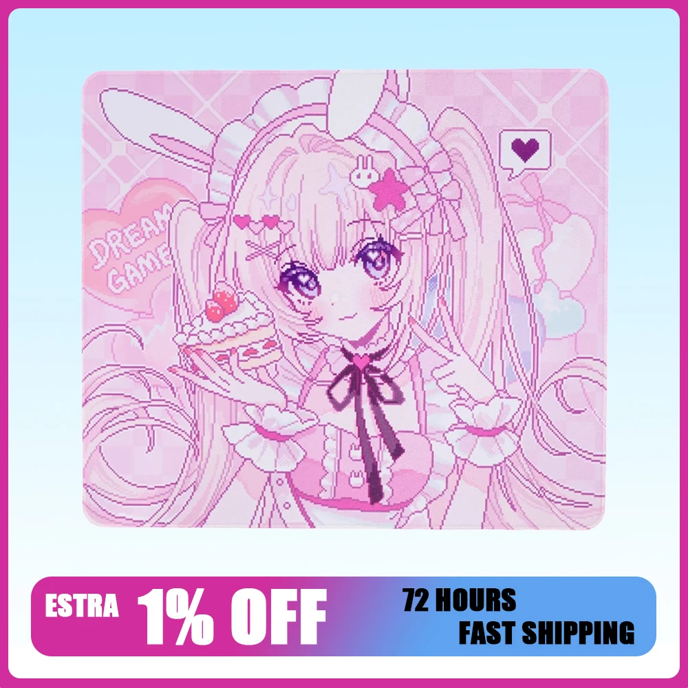 

Dream GAMER Una-V3-Luv Mousepad FPS Neutral Control Mouse Pad Moistureproof Rubber Primer Soft For CSGO Valorant Pc Accessories