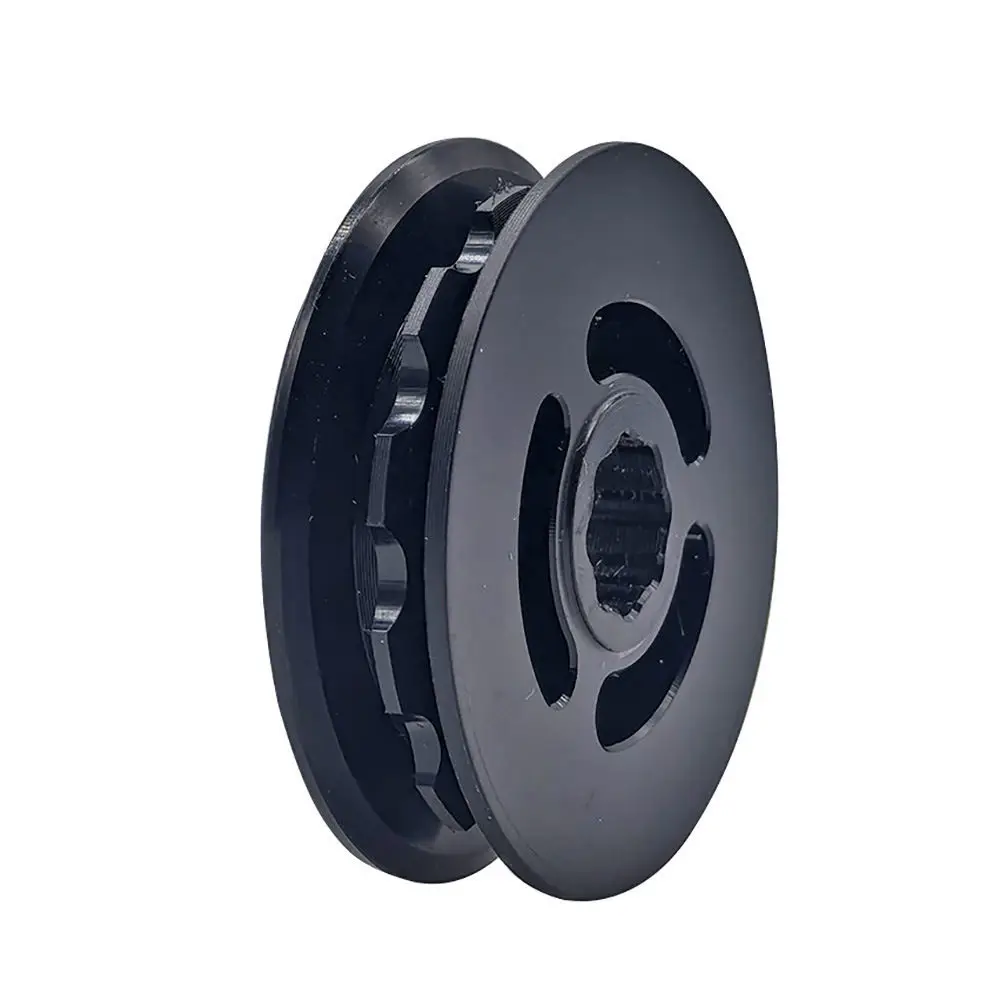 Folding Bike Rear Derailleur Pulley 11 Teeth Nylon 10mm Hole Chain Tensioner Guide Wheel Cycling Accessory Spare Replacement