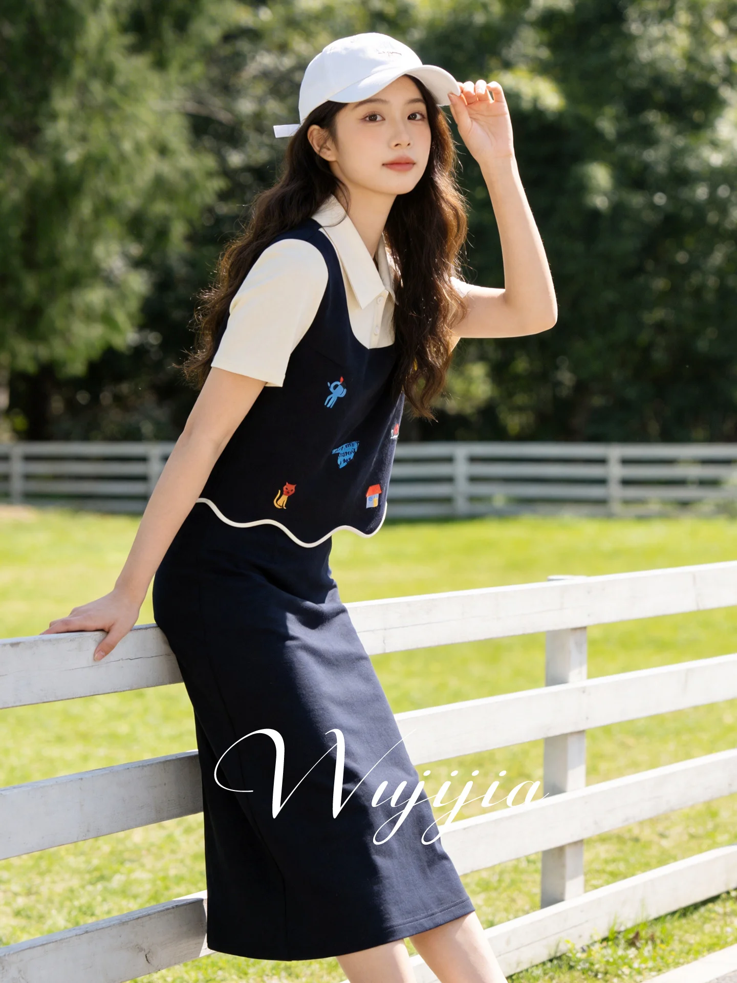 

Комплект Royal Blue ZL116844: Модный костюм-двойка с высокой талией из полиэстера, летняя коллекция, большие размеры, женская одежда