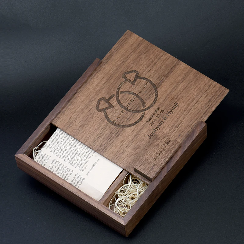 علبة الصور هدية الزفاف فلاش حملة 64 جيجابايت الحرة قلم به رسم من تصميمك محركات 32 جيجابايت التصوير استوديو شخصية ذاكرة عصا USB 2.0