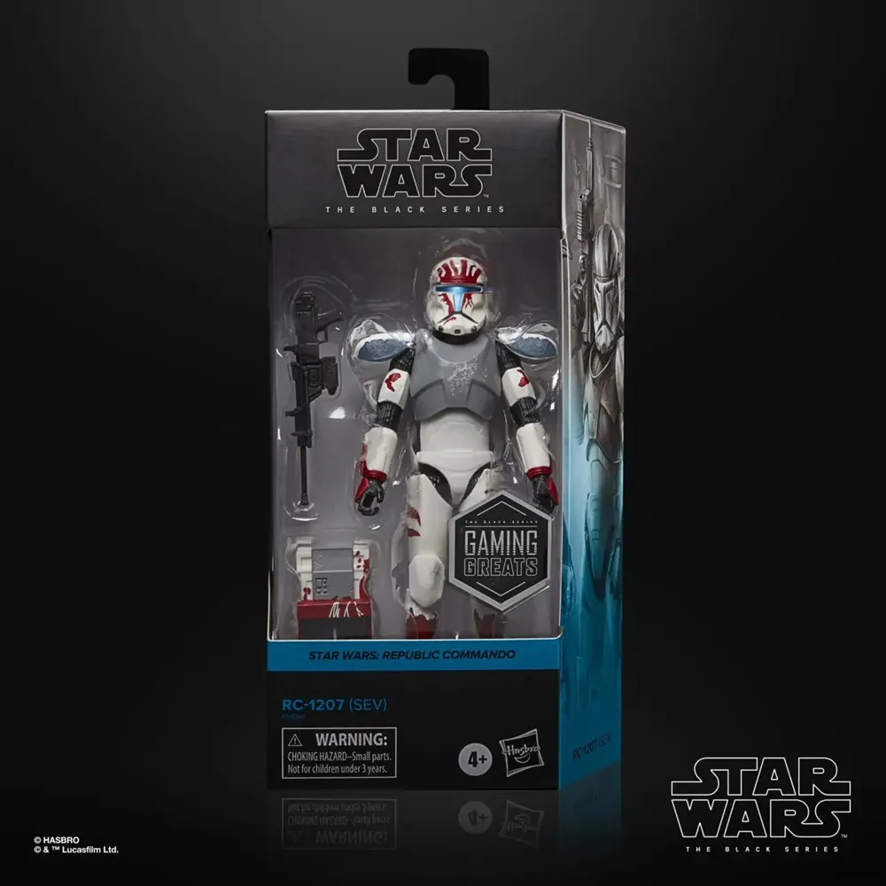 สตาร์วอร์ส RC1270ดั้งเดิม1262 REV The Black Series GameStop 6นิ้วโมเดลตุ๊กตาขยับแขนขาได้คอมมานโดของสาธารณรัฐ