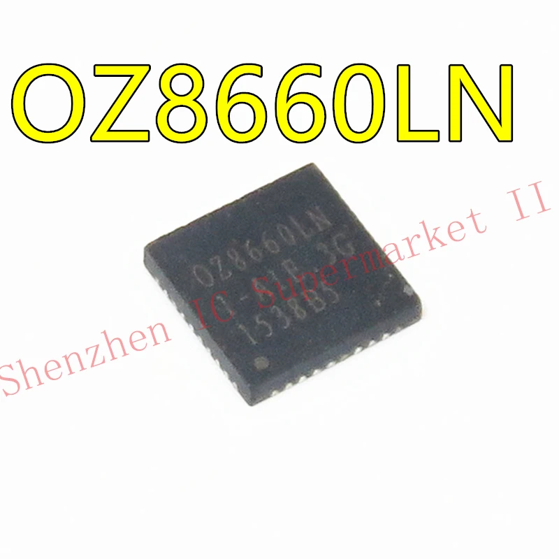 new original OZ8660LN-B5-1-TR OZ8660LN QFN-40 in stock