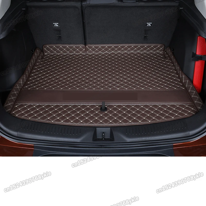 leather car trunk mat rear cargo liner luggage cushion for chevrolet trailblazer 2019 2020 2021 2022 rs carpet mats accessories