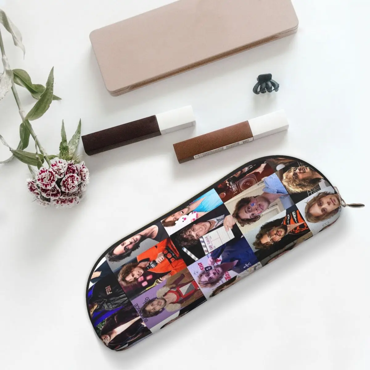 

Spencer Reid From Criminal Minds Pencil Cases Pencil Pouch Storage Stationery Supplies Large Capacity Pen Box Pencil Bag