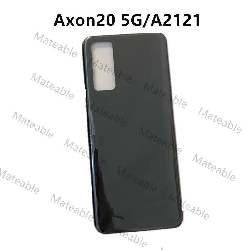 Axon20 5G الإسكان الخلفي ل ZTE Axon 20 5G A20 A2121 E G البطارية الغطاء الخلفي إصلاح الهاتف استبدال الباب