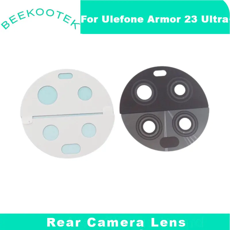 New Original Ulefone Armor 23 Ultra Rear Camera Lens Back Camera Lens Glass Cover With Adhesive For Ulefone Armor 23 Ultra Phone