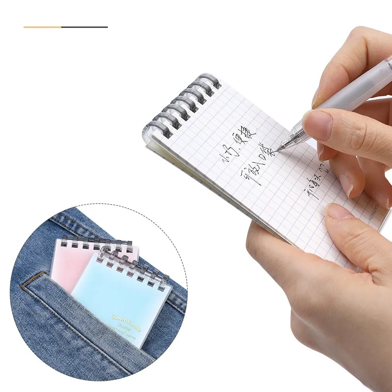 KOKUYO Smart Ring Memo Portable A7 Pastel Cookie Layered Binder Note Loose Leaf Notepad Diary Plan Todo Office School F997