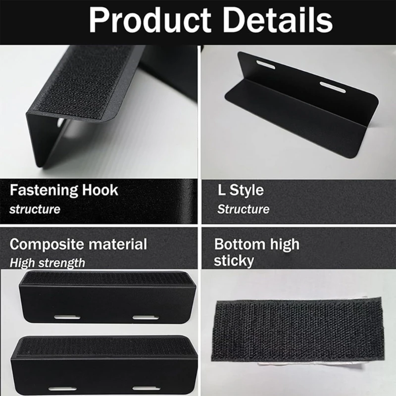 M76E Premium Eisen Auto Rücksitz Fracht Separator 4Pcs Kofferraum Organisatoren Feste Trennplatte Für Sichere Und Ordentliche – Detail 1