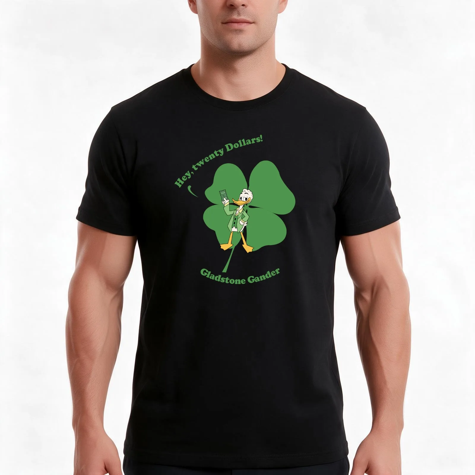 Hey, twenty Dollars! T-Shirt, Summer Casual Cotton Tee, Oversized Streetwear Tops, Vintage Graphic Print, Loose Fit Short Sleeve