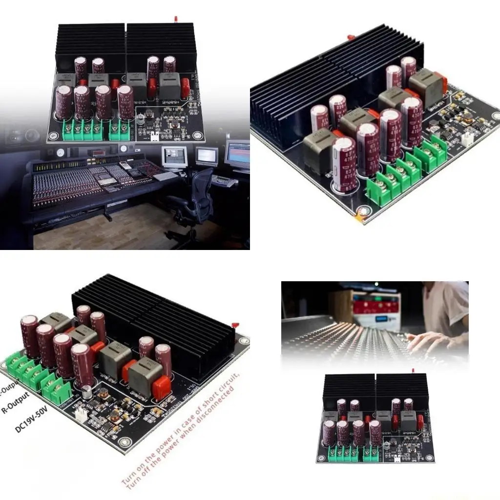 

F62C Professional HiFi Amplifiers Featuring 2 TPA3255 Chip And Advanced Technology 600W+600W