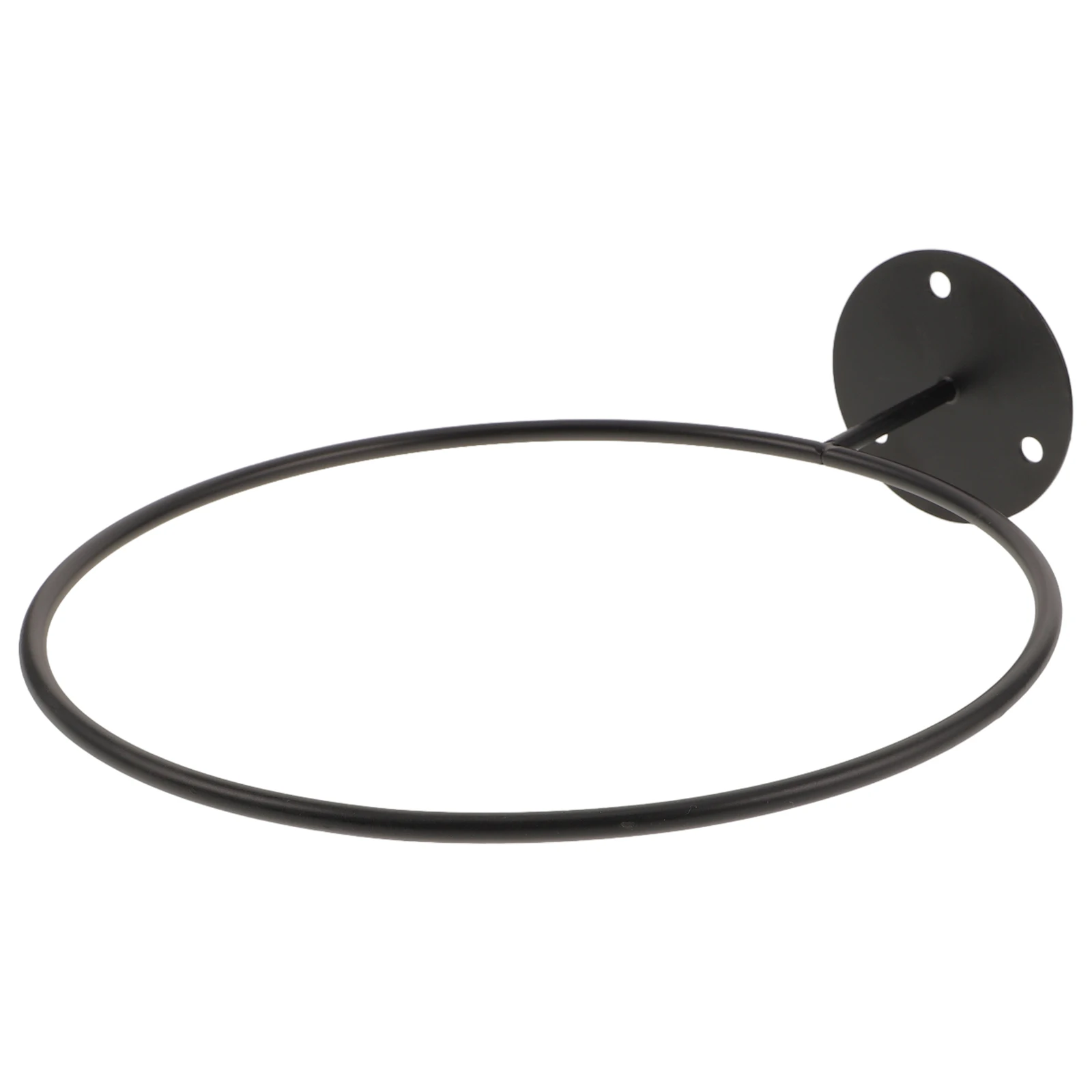 

Wall Mounted Black Metal Soccer Football Rugby Basketball Holder Stand Support Rack for Sports Display Storage for Home