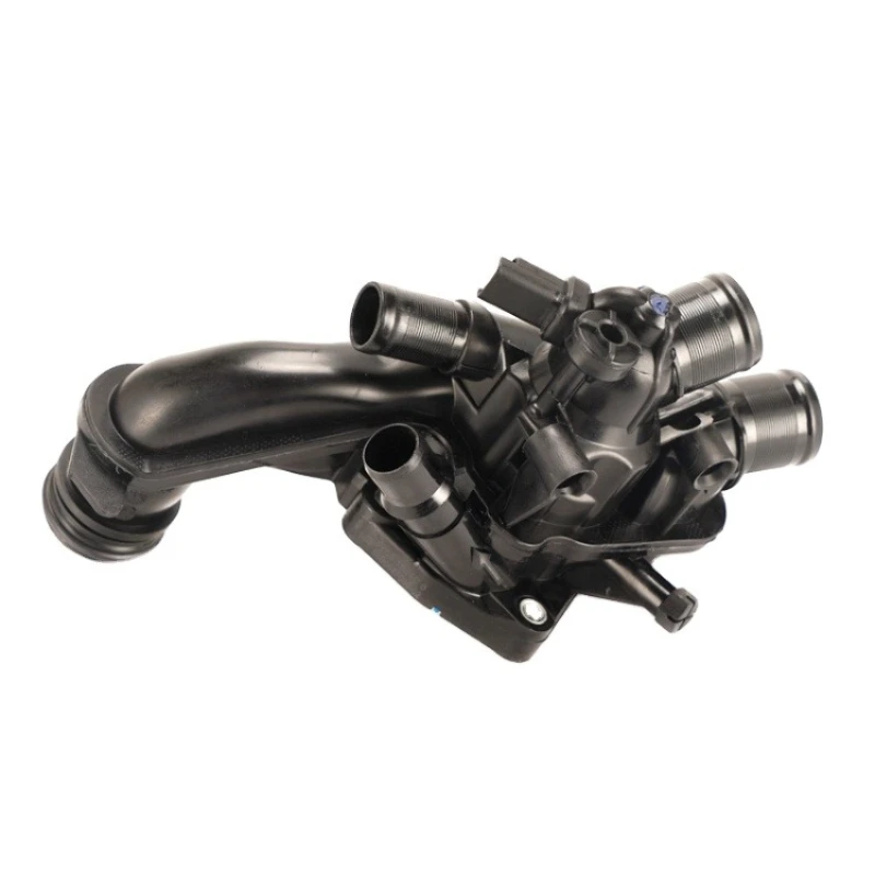 

Automotive coolant electronic thermostat housing