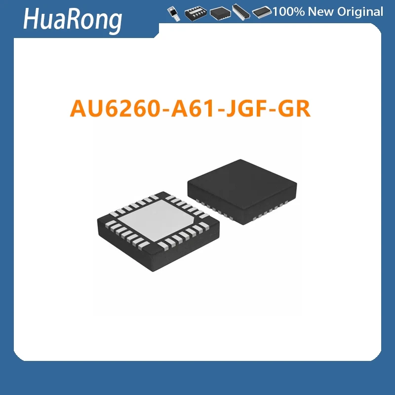2 قطعة/الوحدة AU6260-A61-JGF-GR AU6260A61-JGF-GR AU6260 QFN28 #1