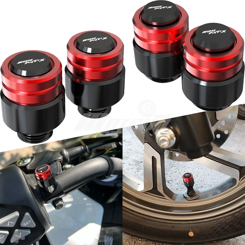 

For CF MOTO CFMOTO 800MT-X 800 MTX MT-X 2024 2025 2026 Motorcycle Rearview Mirror Plug Hole Screw Cap Tire Valve Stem Caps Cover