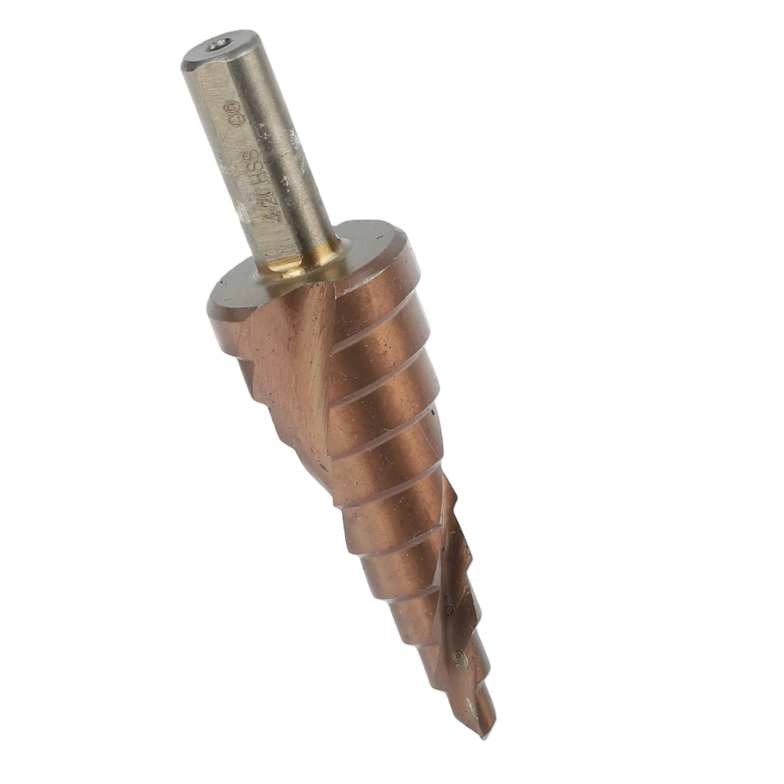 

For Metal Fabrication Cobalt Step Drill 14 Hex Shank 5 Cobalt Addition Heat-resistant Alloy Double-edged Design