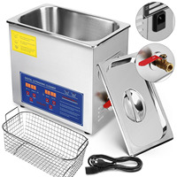Sihao Ultrasonic Cleaner Ultrasound Cleaner Portable Ultrasound cleaning Machine 10L Diswasher For Home Denture Glasses