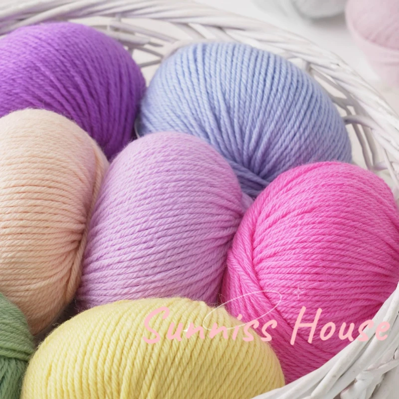 50 جرام حقيقية 100% غزل الصوف الخالص متوسط الخشنة اليد الحياكة غزل الصوف ، للحياكة لينة معطف شتاء وشاح وقفازات الموضوع