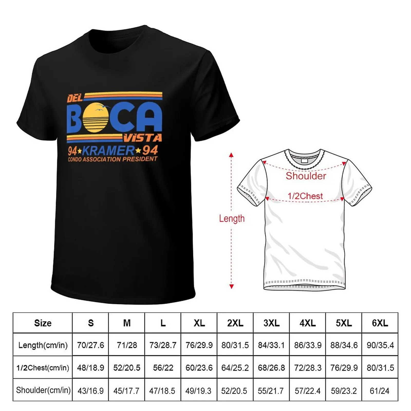 Del Boca Vista Retirement Community T-Shirt t shirt custom print T-Shirt