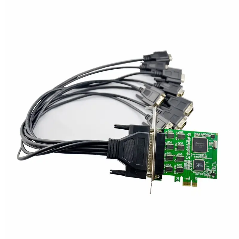 

Sunweit ST314 PCIe RS232 Serial Card 8 Port PCI Express RS232 Serial Adapter Card SB16C1058PCI