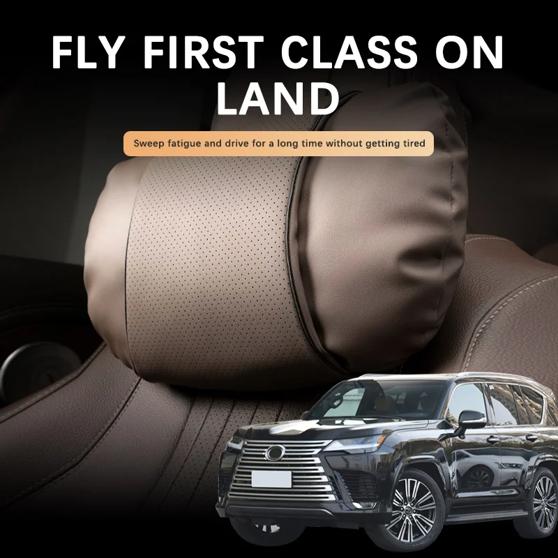 

NEW Top Quality Car Headrest Comfortable Anti-fatigue Soft Car Neck Support Pillow For Lexus LX 450 LX570 LX600 J100 J200
